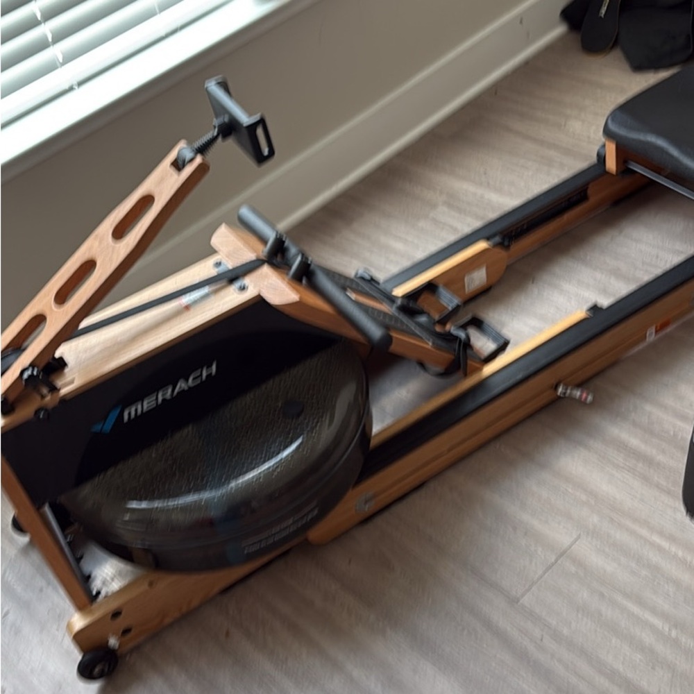 Merach Wooden Water Rowing Machine